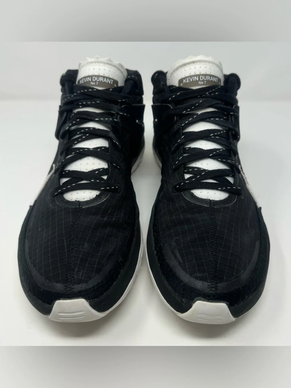 Nike KD 13 TB Black Platinum Kevin Durant Basketball Mesh Mid Top Sneakers